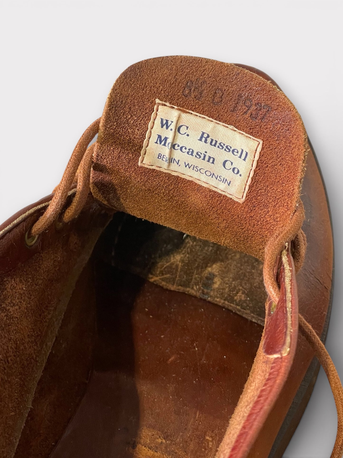 Vintage 60's Russell Moccasin Chukka / New Sole