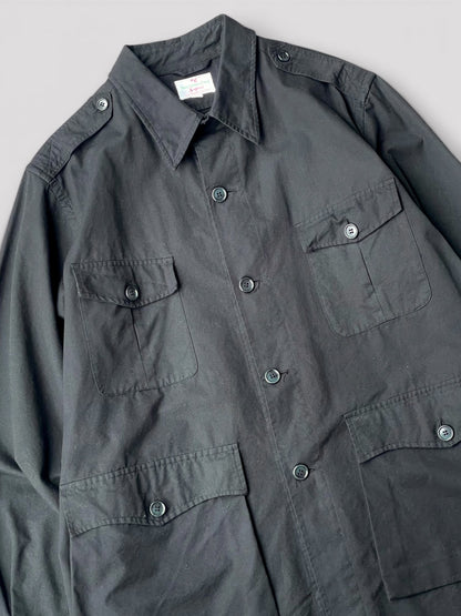 B T R Black Beauty Vintage Custom Black Dye 60's Abercrombie & Fitch Safari Jkt【42】