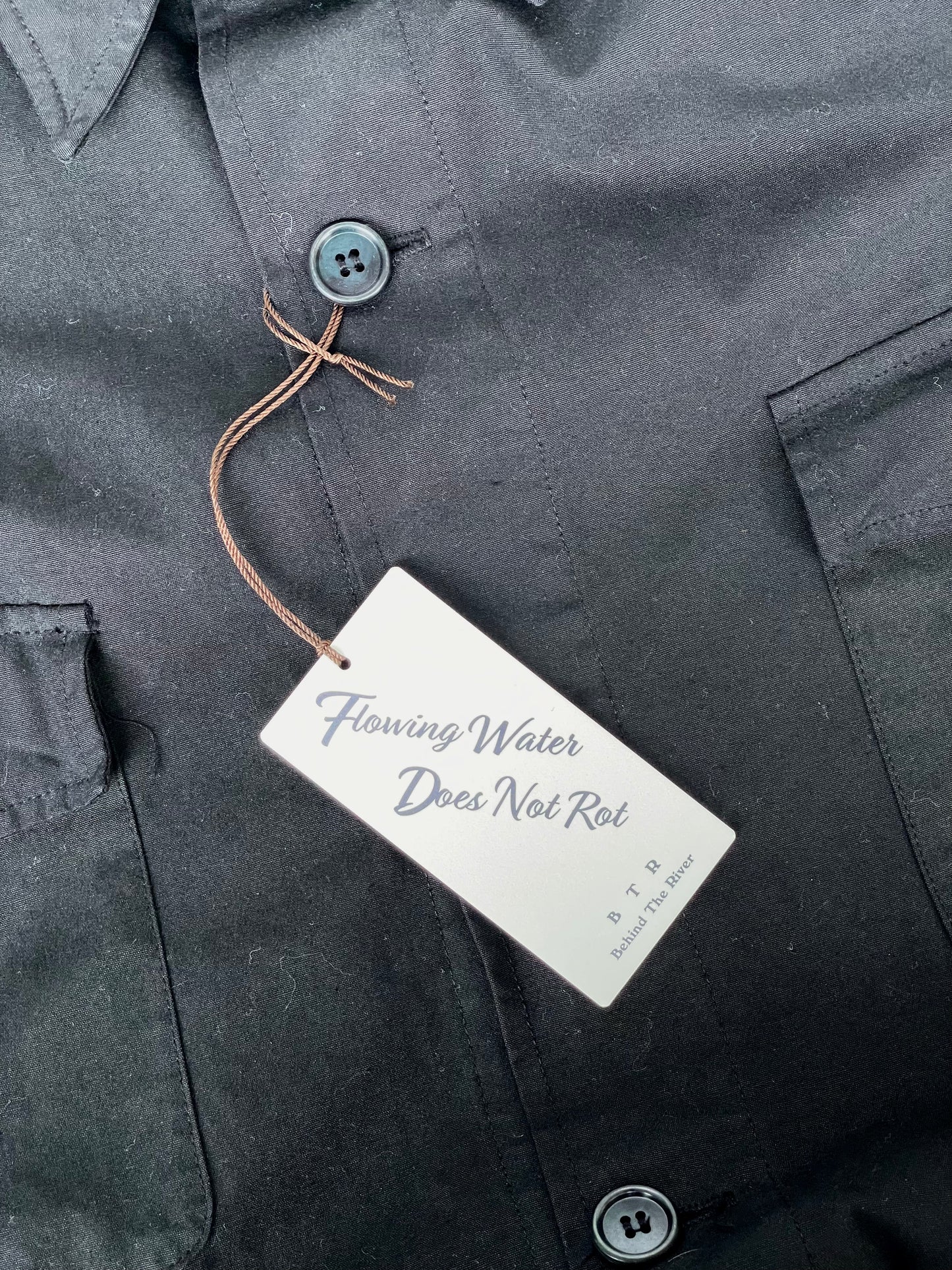 B T R Black Beauty Vintage Custom Black Dye 60's Abercrombie & Fitch Safari Jkt【42】