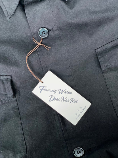 B T R Black Beauty Vintage Custom Black Dye 60's Abercrombie & Fitch Safari Jkt【42】