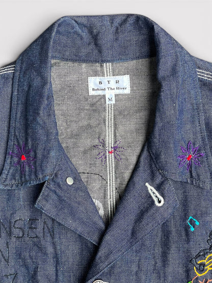 B T R Day of the Dead Coverall Jacket