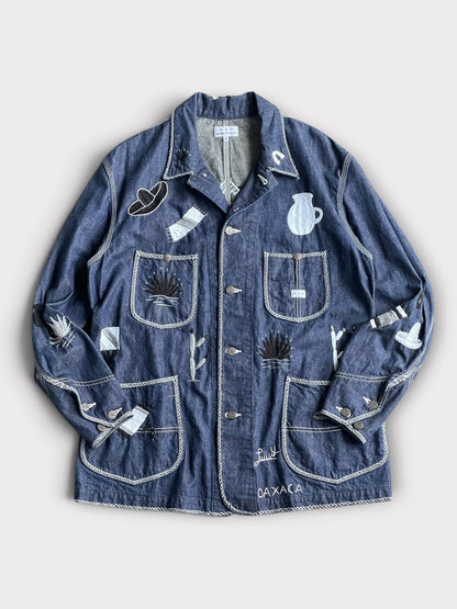 B T R × Lucy OAXACA Souvenir Coverall Jacket