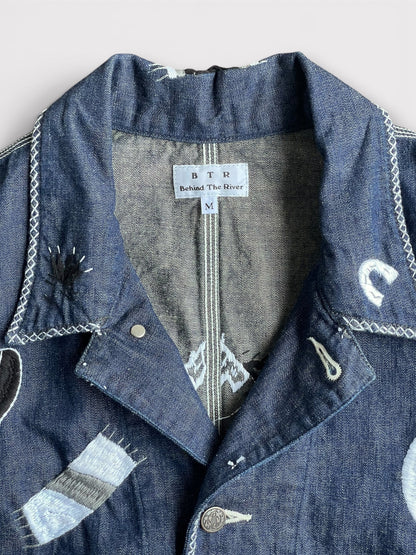 B T R × Lucy OAXACA Souvenir Coverall Jacket