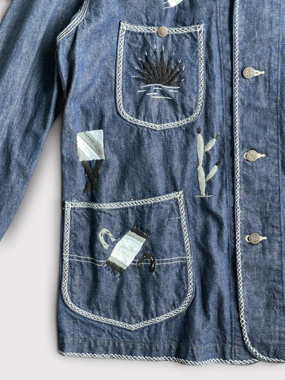 B T R × Lucy OAXACA Souvenir Coverall Jacket