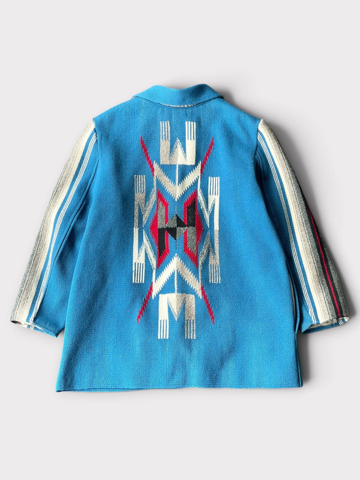 Vintage 70's ORTEGA'S Chimayo Jacket TQ Blue【XL】オルテガ チマヨジャケット