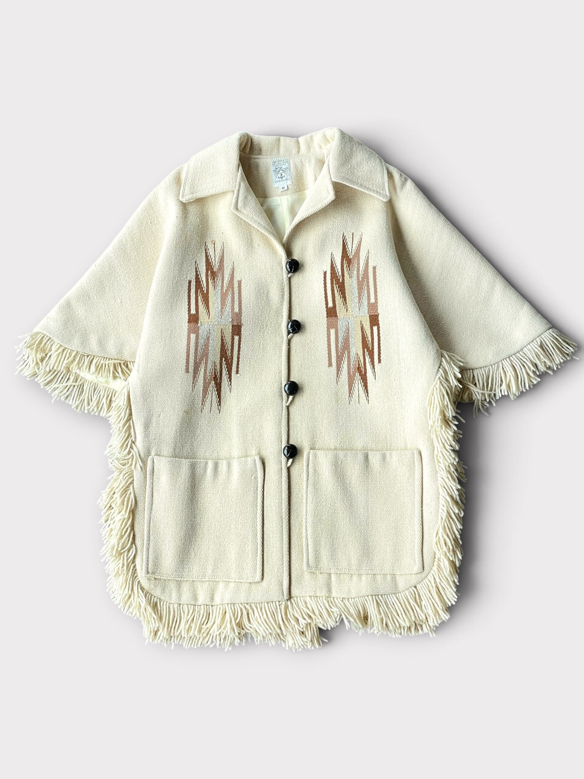 Vintage 80's ORTEGA'S Chimayo Cape Jacket 【M】オルテガ チマヨケープジャケット