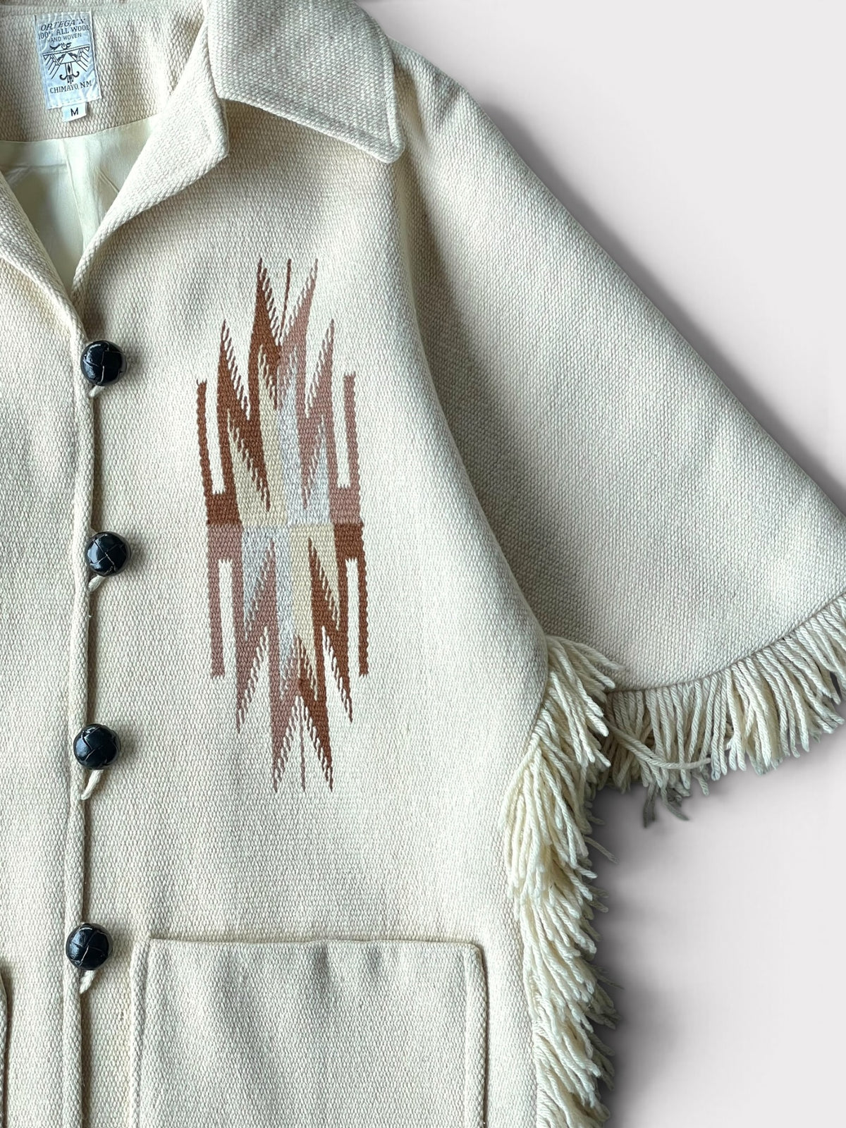 Vintage 80's ORTEGA'S Chimayo Cape Jacket 【M】オルテガ チマヨケープジャケット