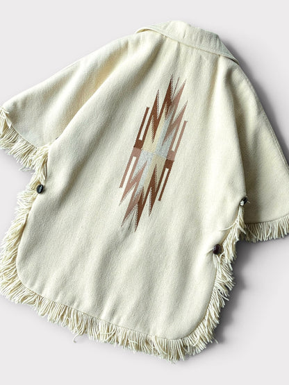 Vintage 80's ORTEGA'S Chimayo Cape Jacket 【M】オルテガ チマヨケープジャケット