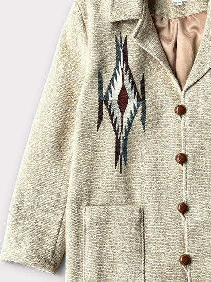 Vintage 70's N.O.S ORTEGA'S Chimayo Jacket Oatmeal【40】オルテカ チマヨジャケット