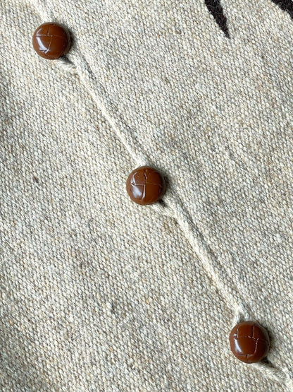 Vintage 70's N.O.S ORTEGA'S Chimayo Jacket Oatmeal【40】オルテカ チマヨジャケット