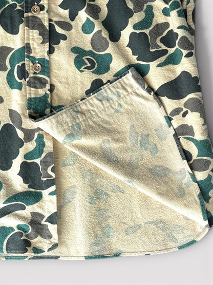 Vintage 70's L.L.Bean Script Logo Duck Hunter Camo Shirt【L】エルエルビーン ダックハンターカモ シャツ