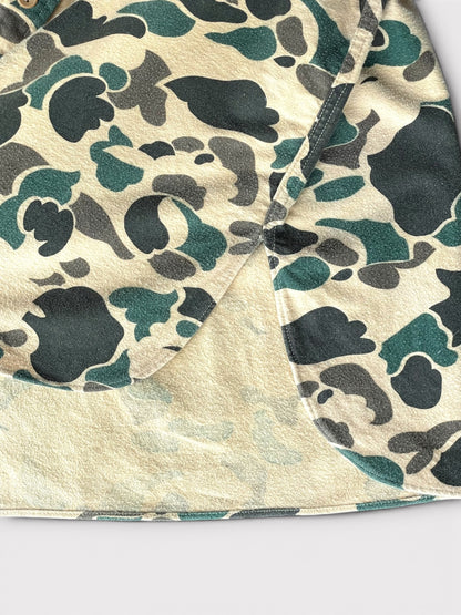 Vintage 70's L.L.Bean Script Logo Duck Hunter Camo Shirt【L】エルエルビーン ダックハンターカモ シャツ