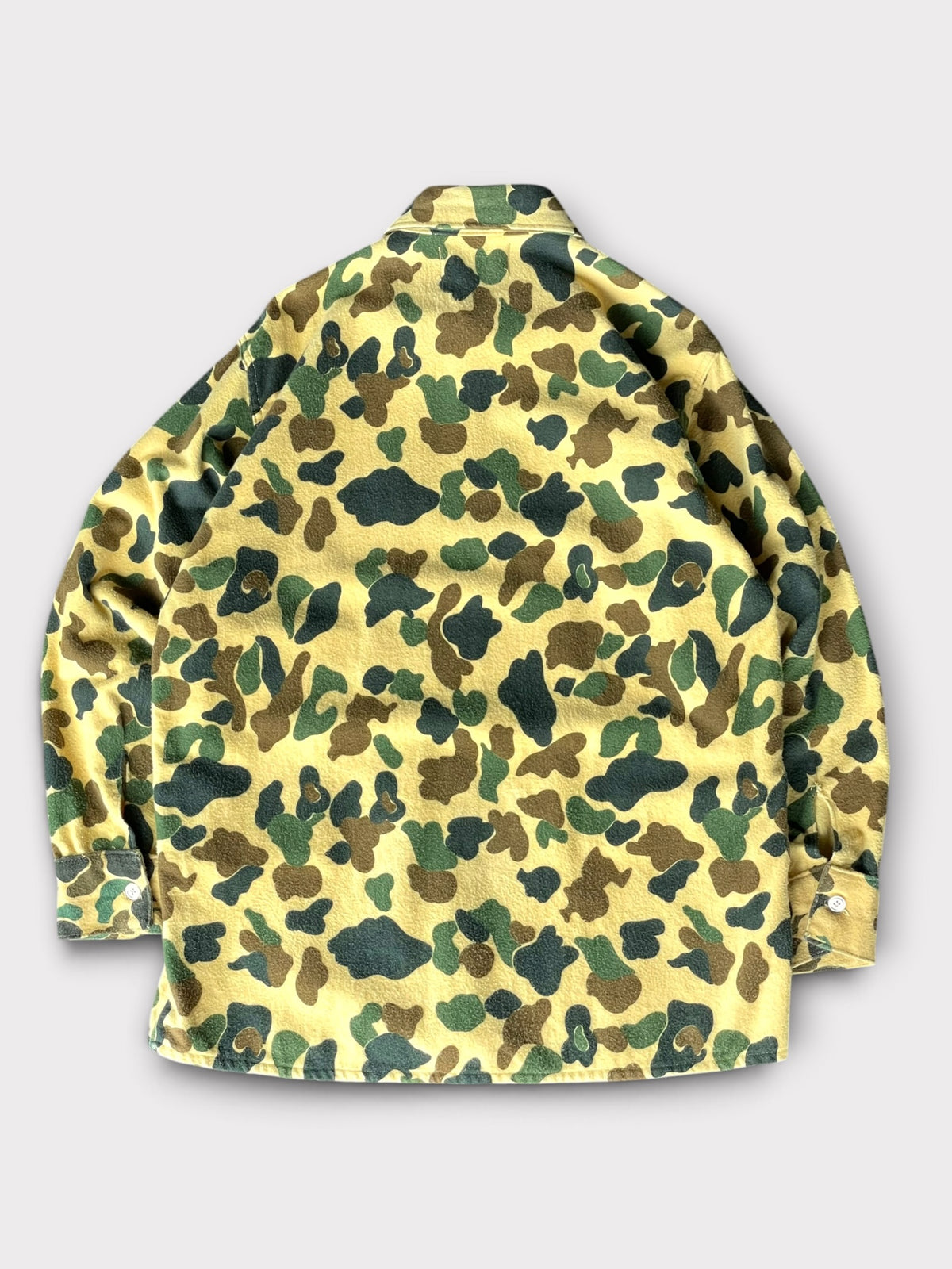 Vintage 70's Bullseye Bill Duck Hunter Camo Shirt【L】ブルズアイビル ダックハンターカモ シャツ