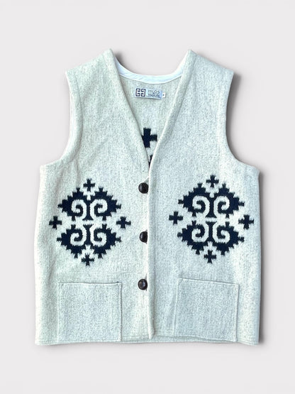OAXACA RUG VEST Simple Caracol オアハカ ラグベスト