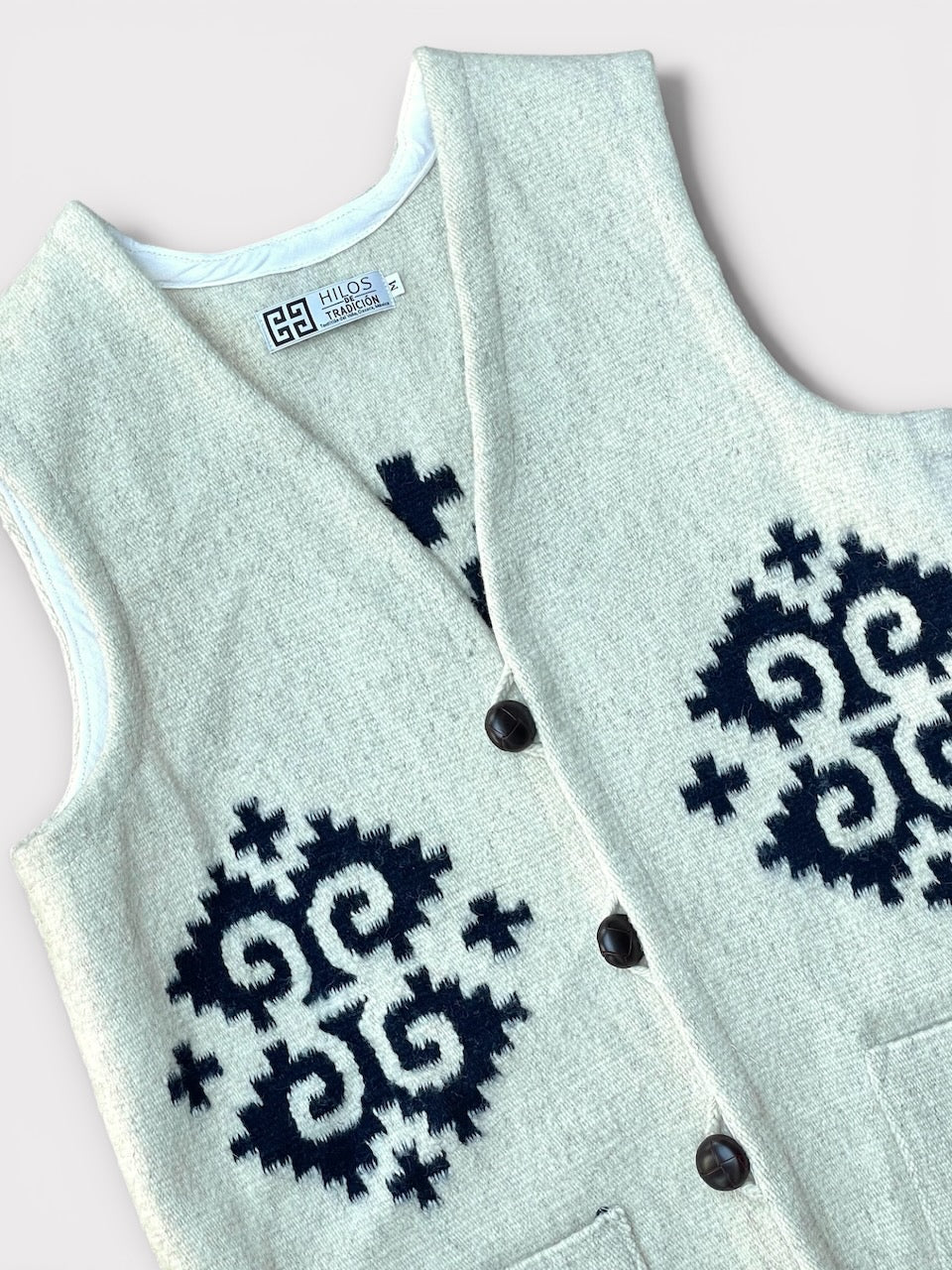 OAXACA RUG VEST Simple Caracol オアハカ ラグベスト