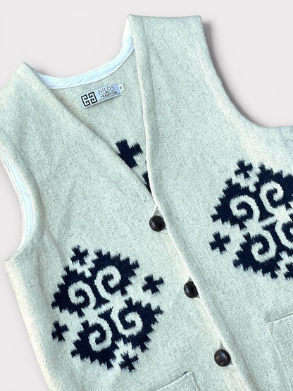 OAXACA RUG VEST Simple Caracol オアハカ ラグベスト