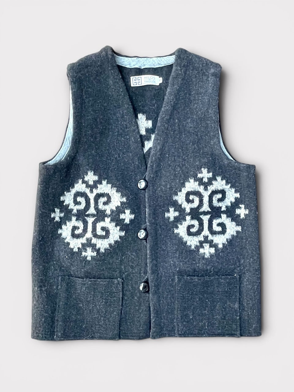 OAXACA RUG VEST Simple Caracol オアハカ ラグベスト