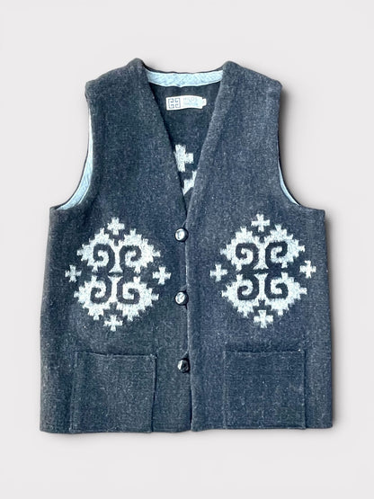OAXACA RUG VEST Simple Caracol オアハカ ラグベスト