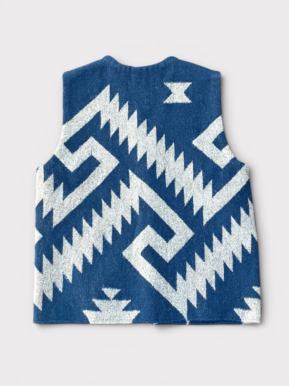 OAXACA RUG VEST ”Tlaloc" Aztec God of Rain オアハカ ラグベスト