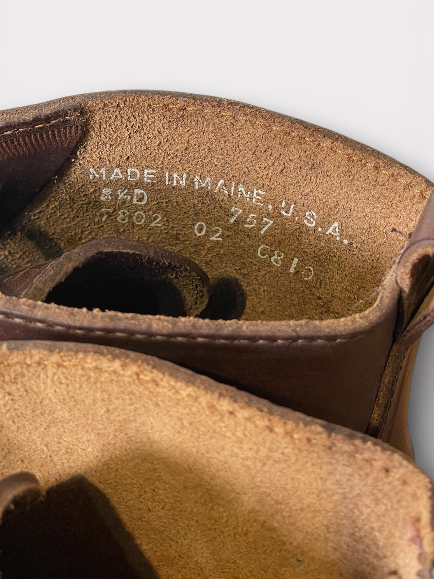 New Old Stock 00's Eastland Maid in main,USA Brown