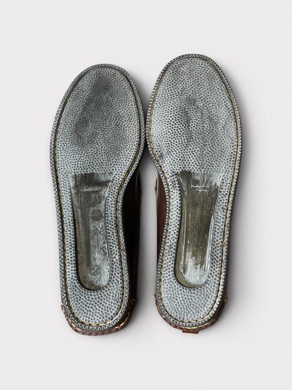 New Old Stock 00's Eastland Maid in main,USA Brown