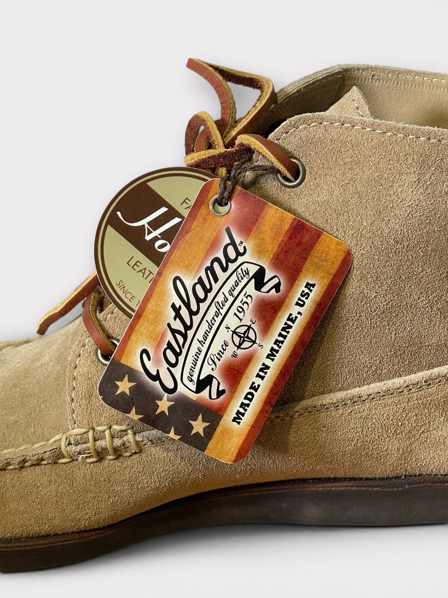 New Old Stock 00's Eastland Made in Main,USA TAN