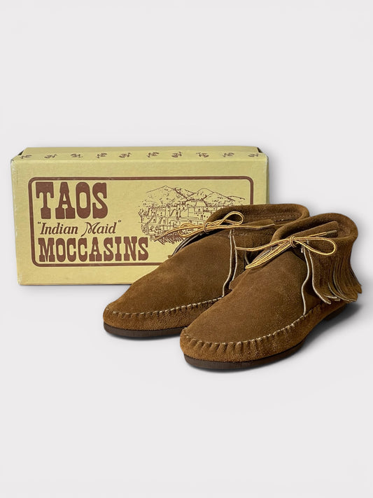 Dead Stock 90's TAOS MOCCASINS COL:Brown