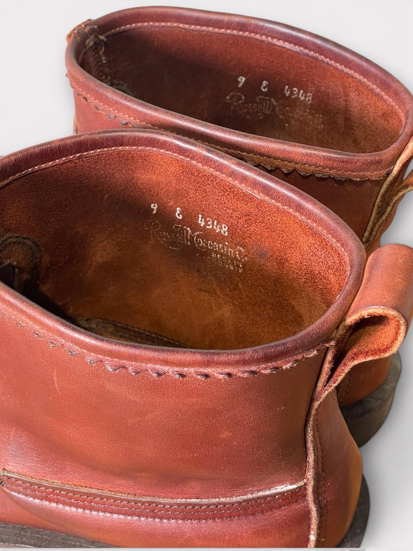 Vintage 90's Russell Moccasin Knock about
