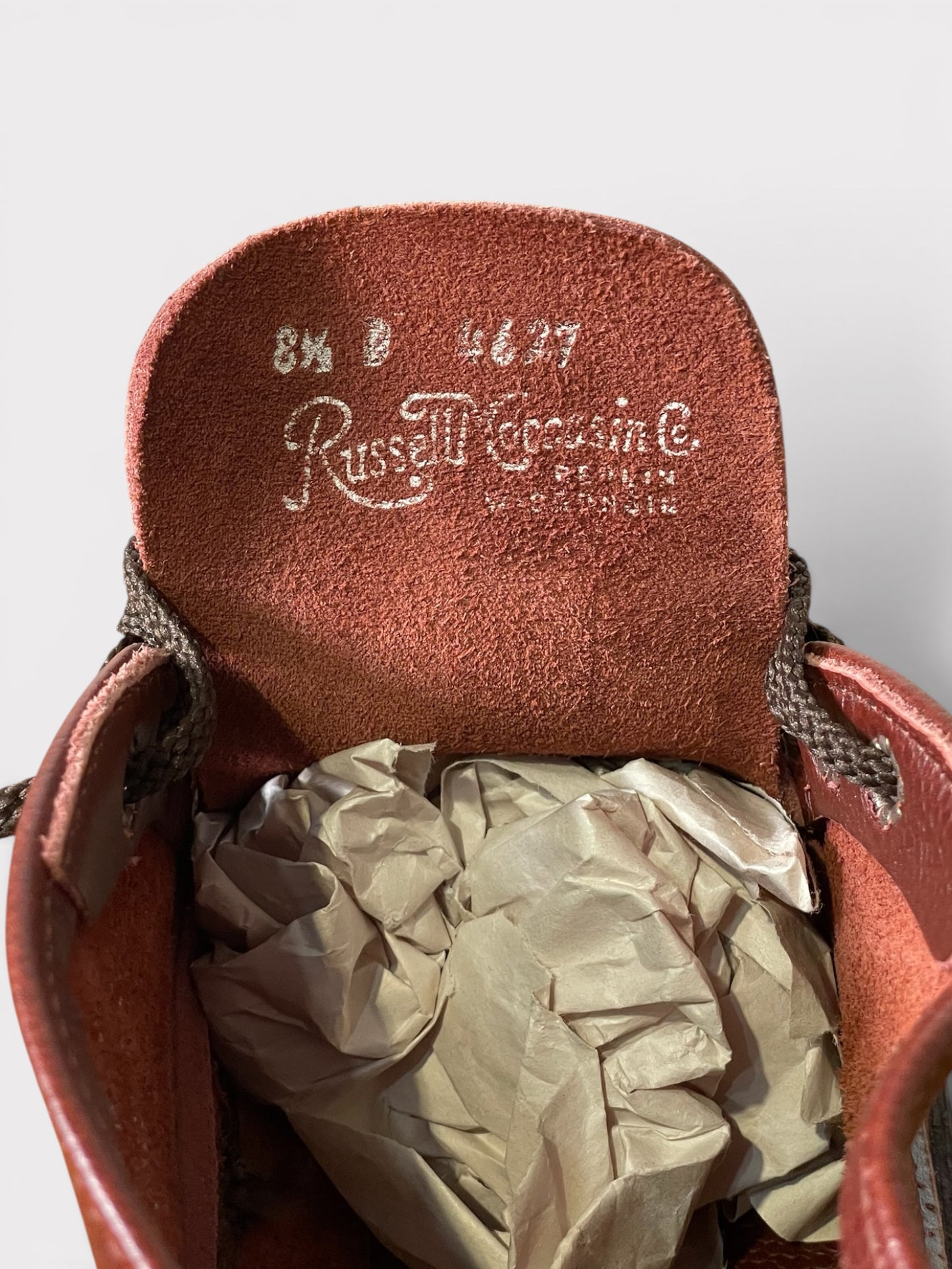 Vintage 90's N.O.S Russell Moccasin Scotch G Chukka