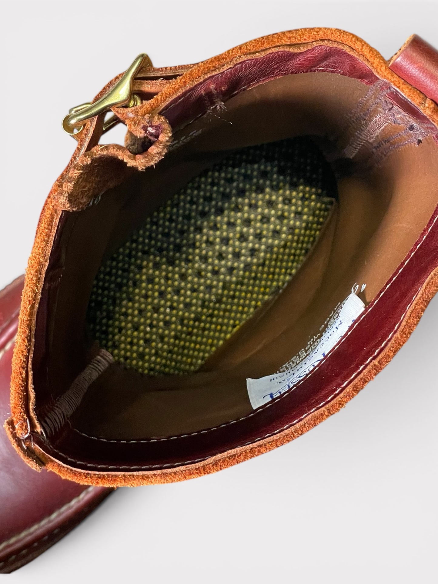Vintage 2015 Russell Moccasin Custom Made Boots